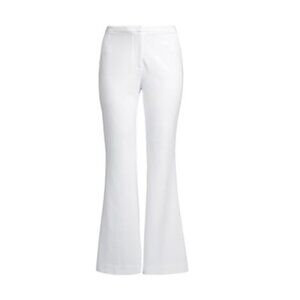Elie Tahari White Flare Pants NWT